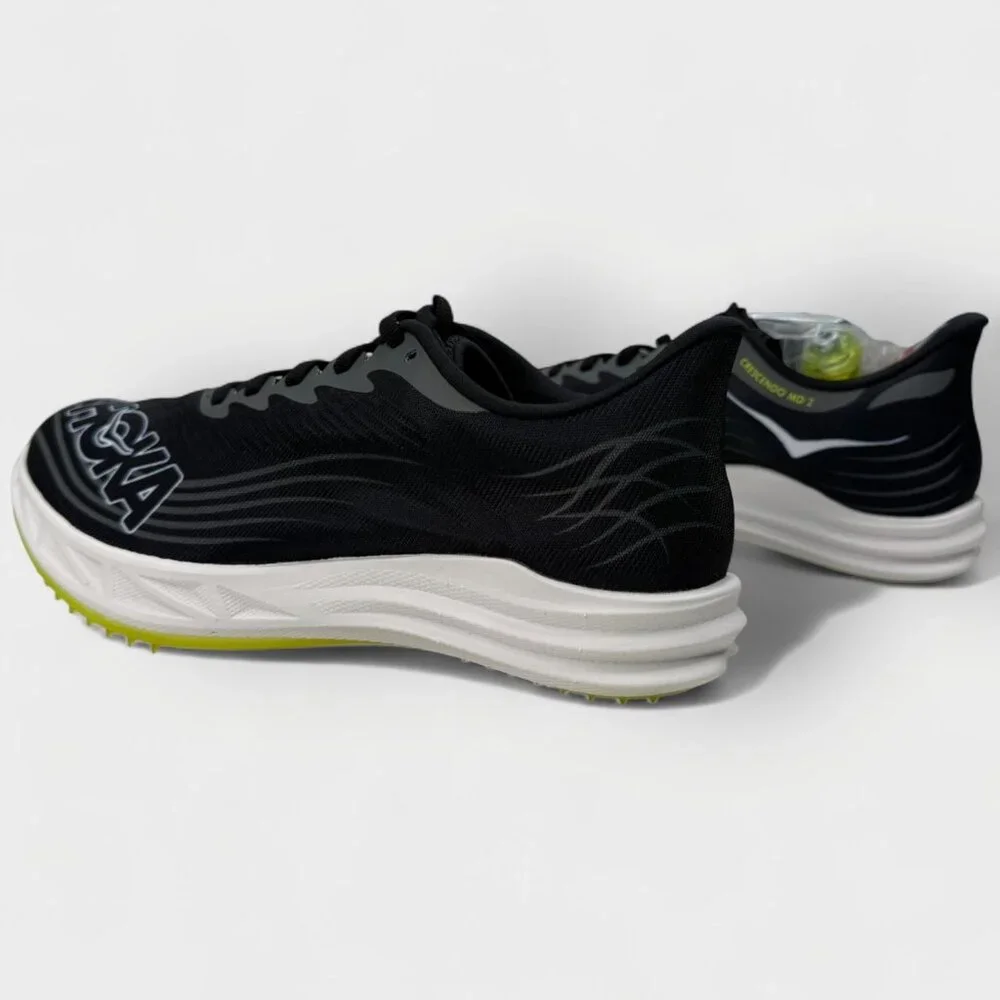 HOKA Crescendo MD 2 Track Spikes Black/White Men 12  [1155116] - Picture 6 of 15